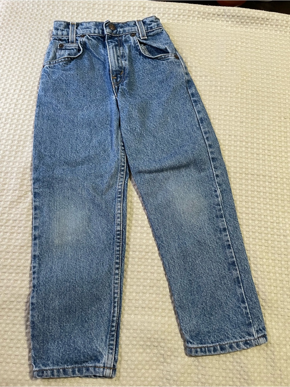 Vintage Levi's 550 Slim Kids Jeans - Size 7 Slim